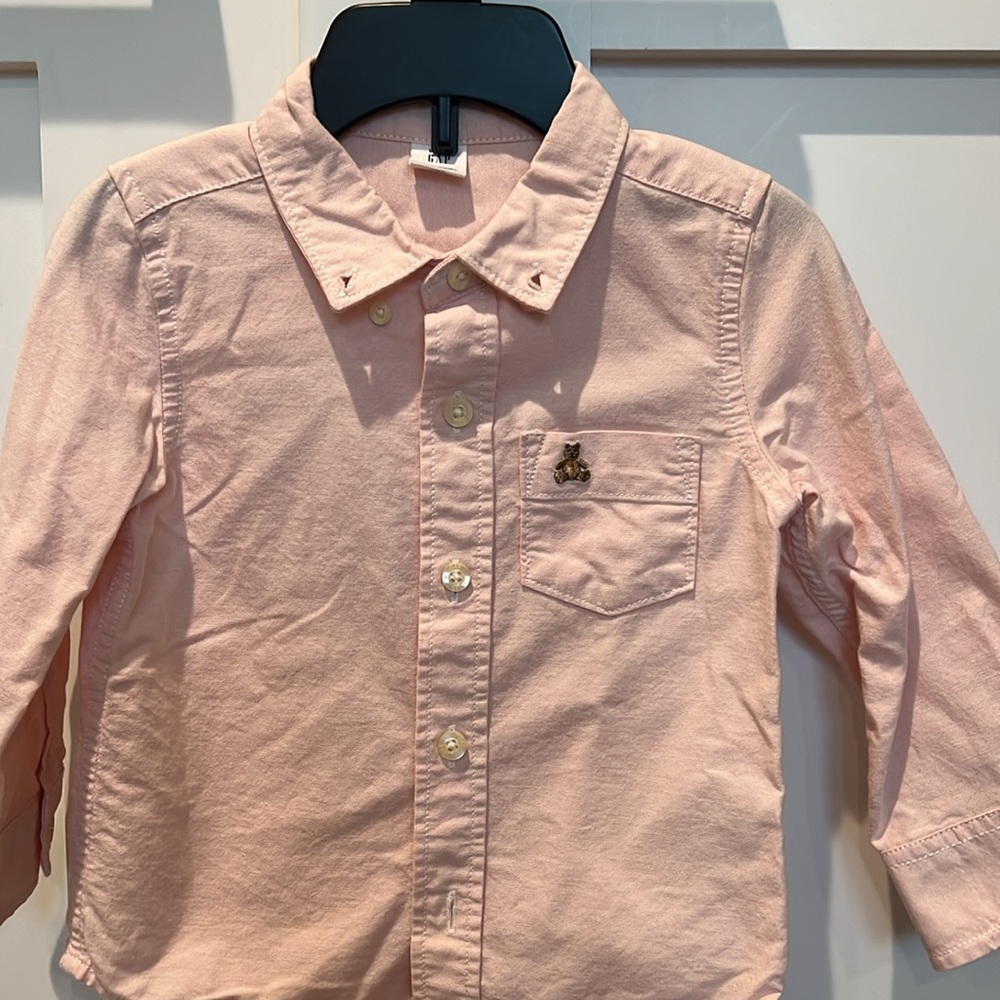 Baby Gap Oxford collared shirt for toddler boy - Picture 2 of 5